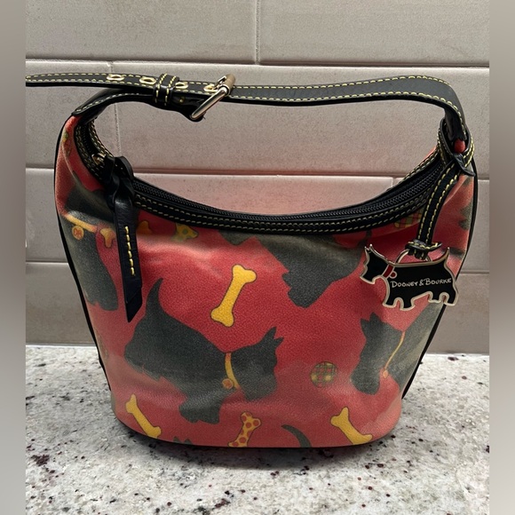 Dooney & Bourke Handbags - Dooney & Bourke Vintage Scottish Terriers Shoulder Bag